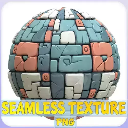 Stylized Wall Seamless Texture