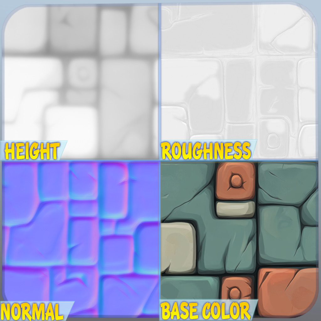 Stylized Wall Seamless Texture Texture_1