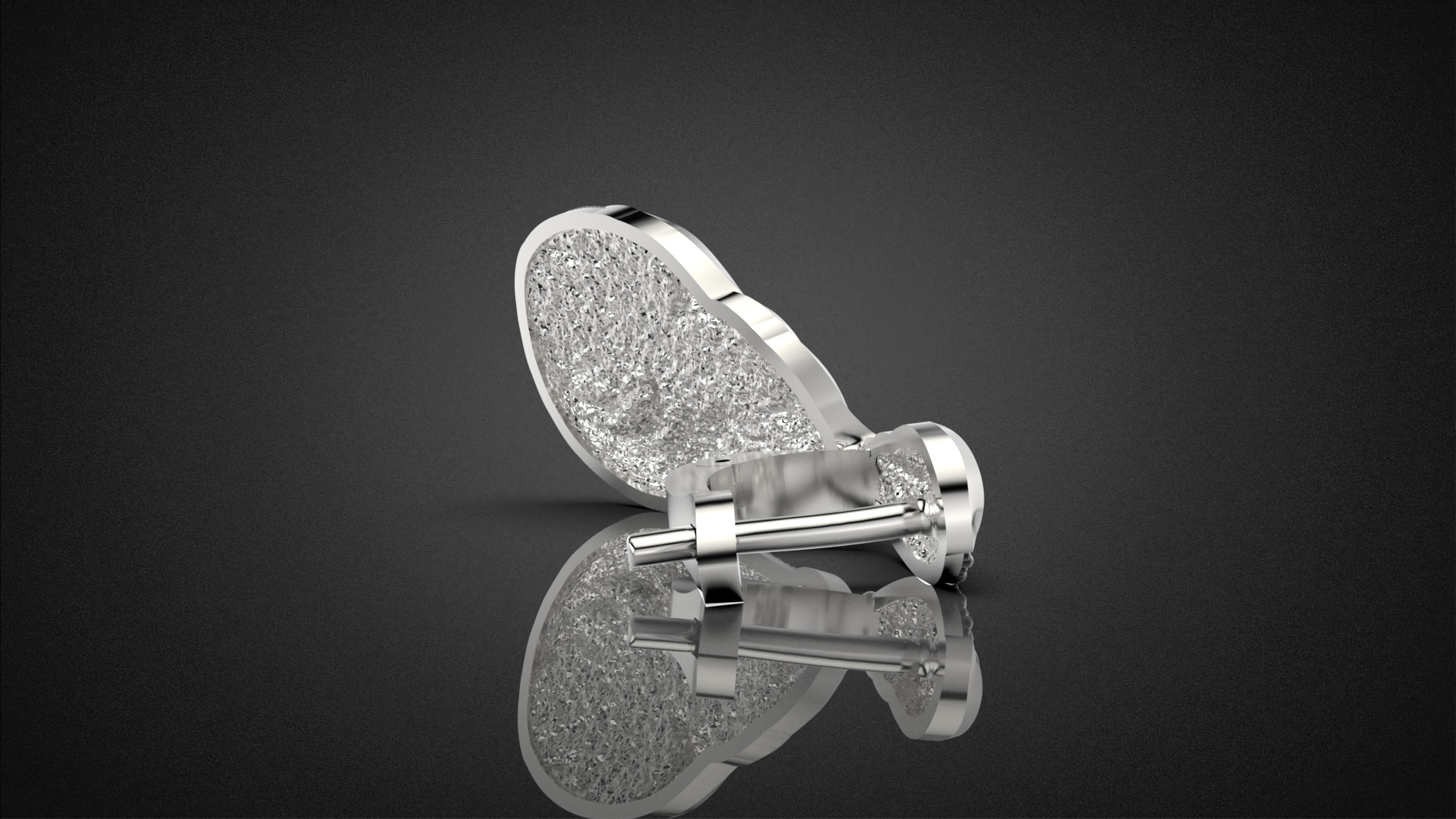 Fashion golden ratio Jewelry earring E31 3D print model_16