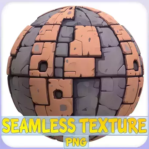Stylized Wall Seamless Texture