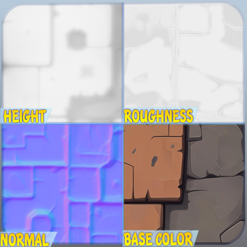 Stylized Wall Seamless Texture Texture_1