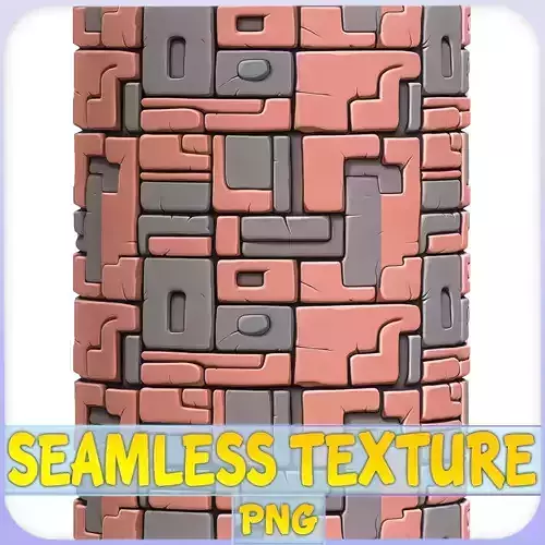 Stylized Wall Seamless Texture