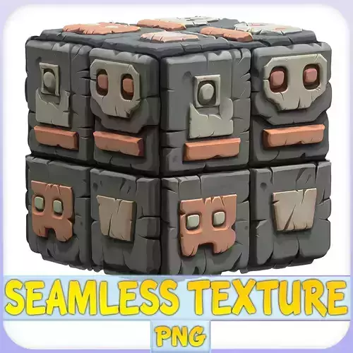 Stylized Wall Seamless Texture