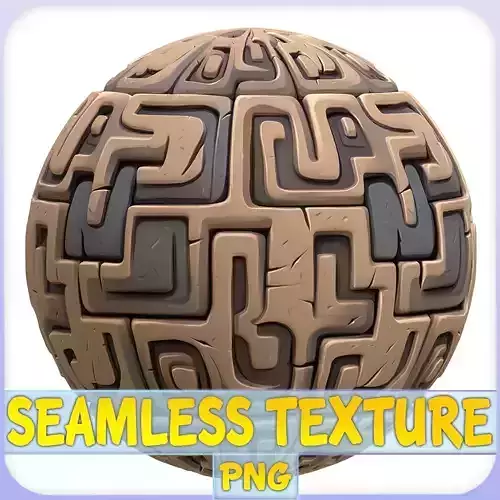 Stylized Wall Seamless Texture