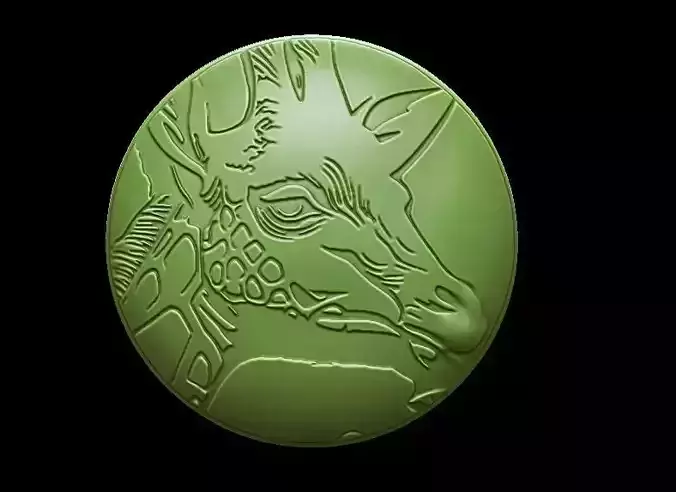 Giraffe Fridge Magnet