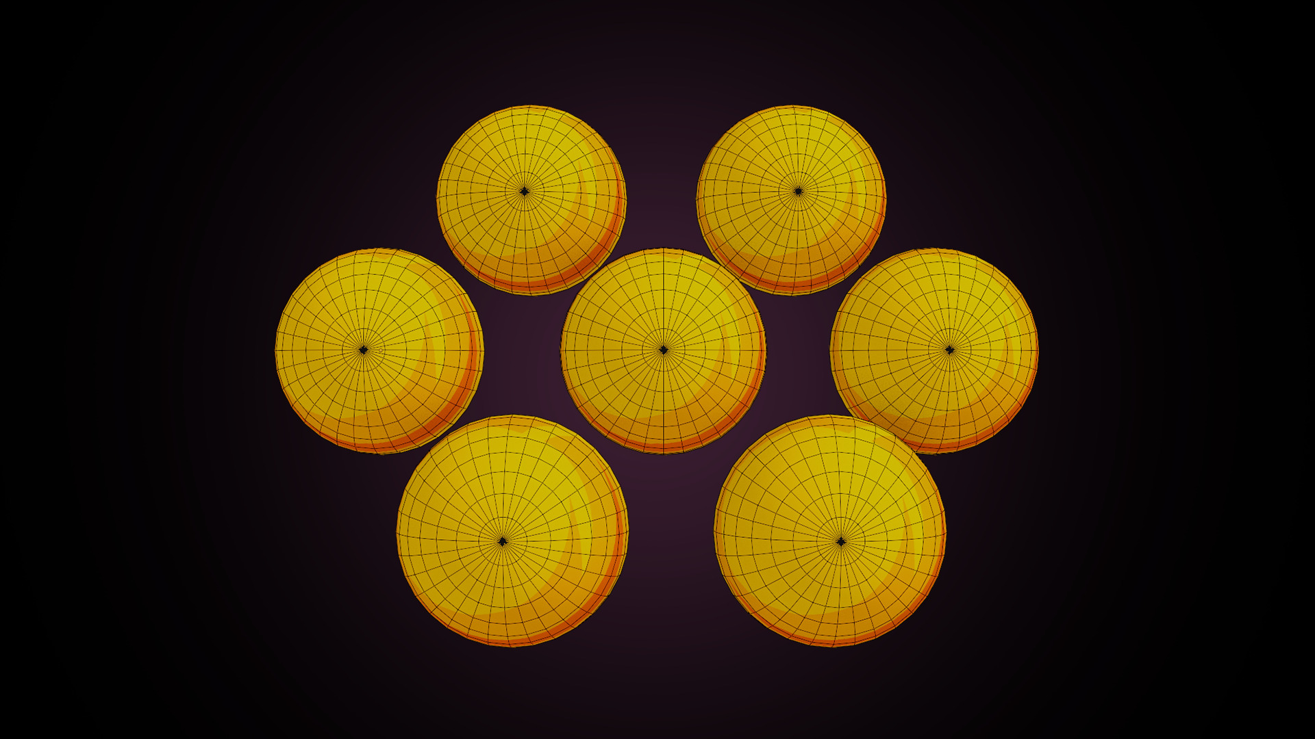 Dragon Balls  3D model_8