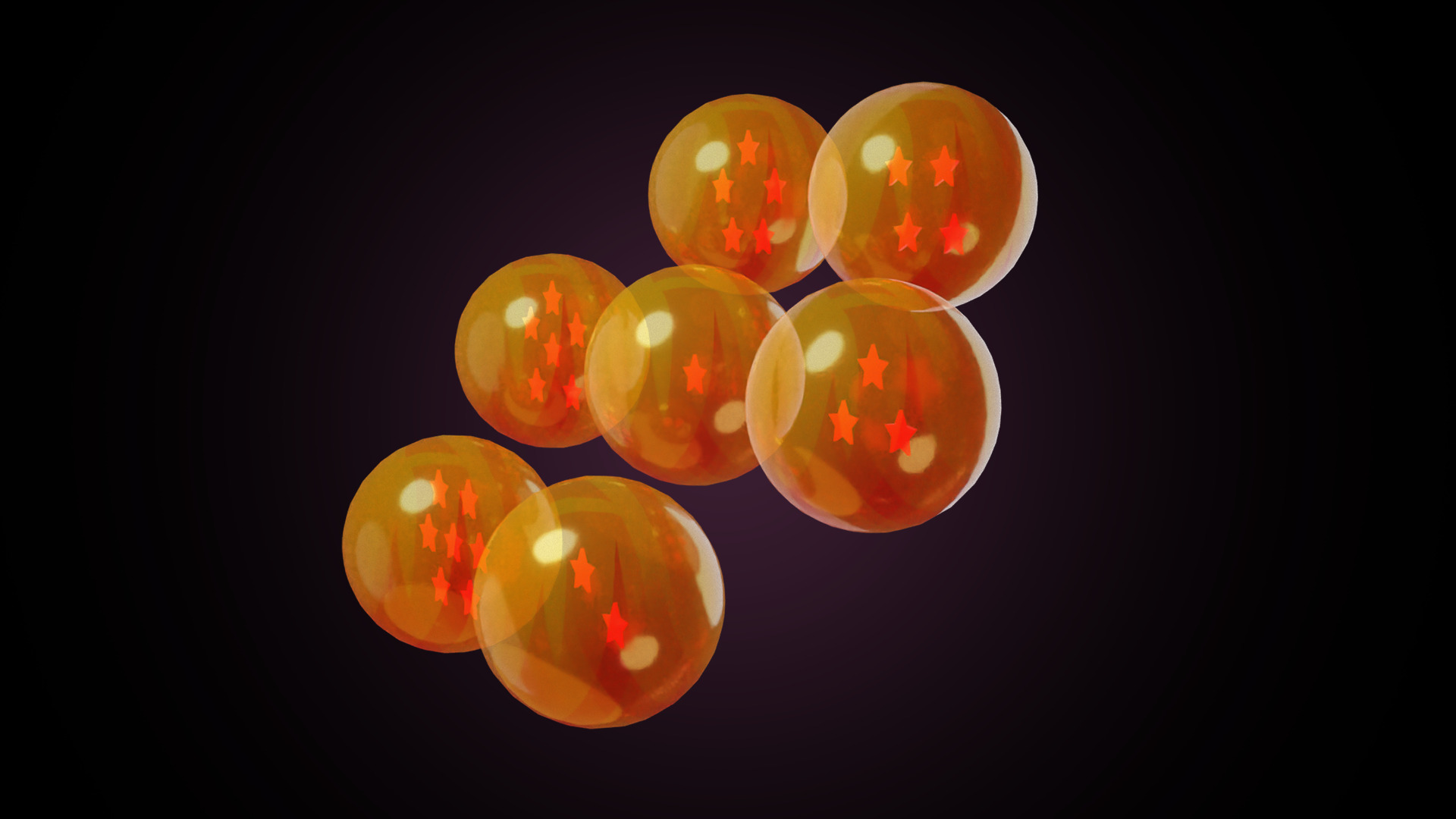 Dragon Balls  3D model_6