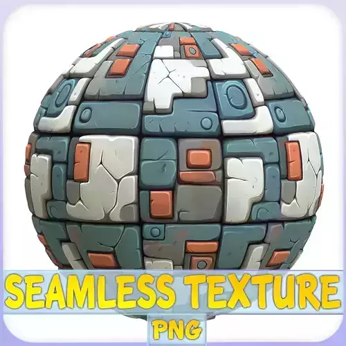 Stylized Wall Seamless Texture
