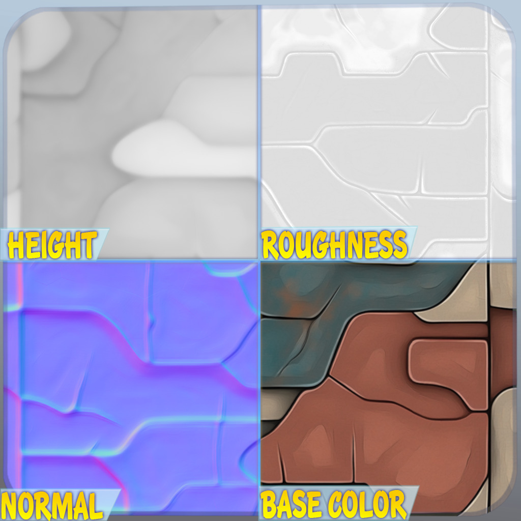 Stylized Wall Seamless Texture Texture_1