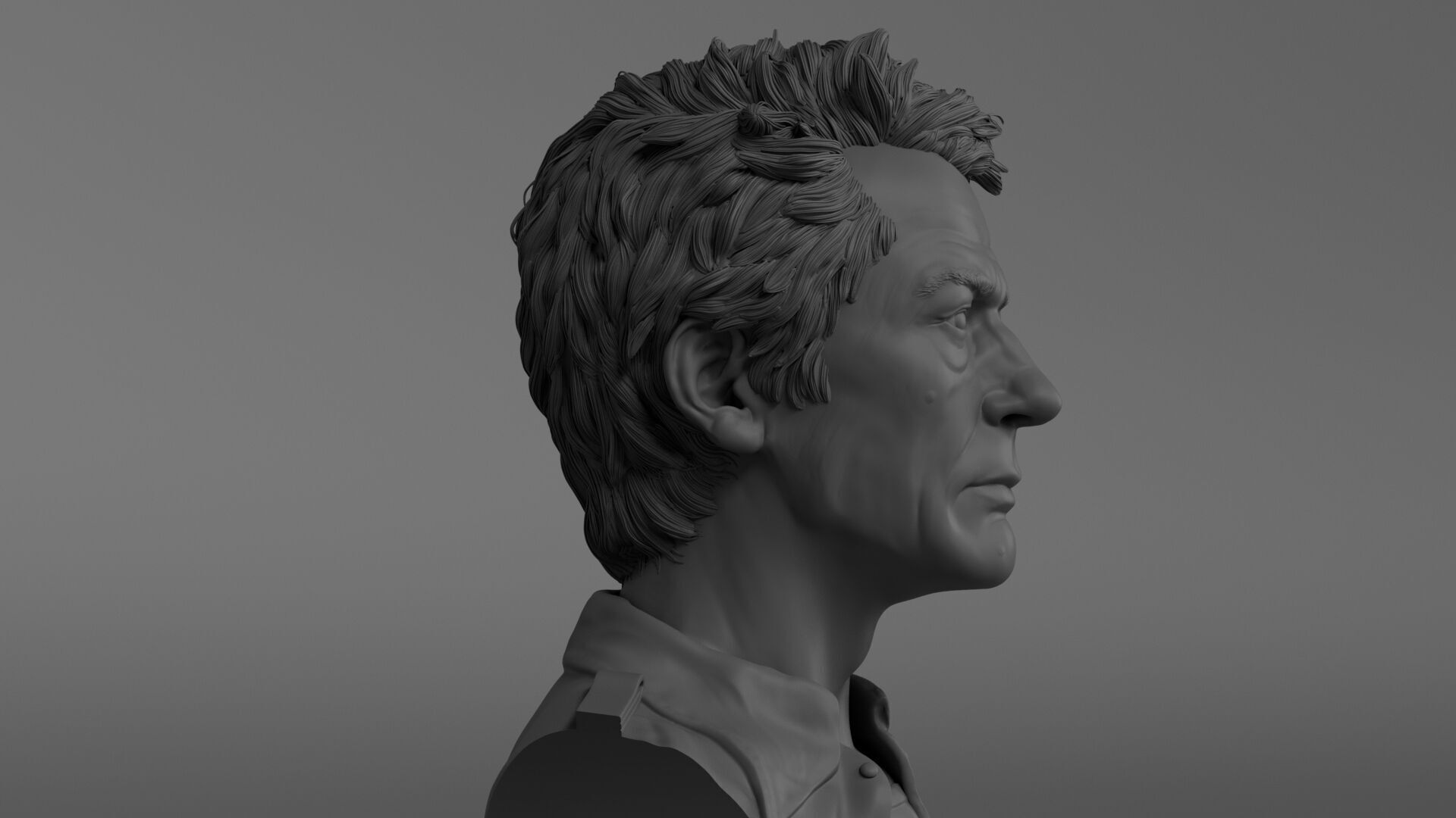 John Hurt - Kane - Alien 3D print model_8