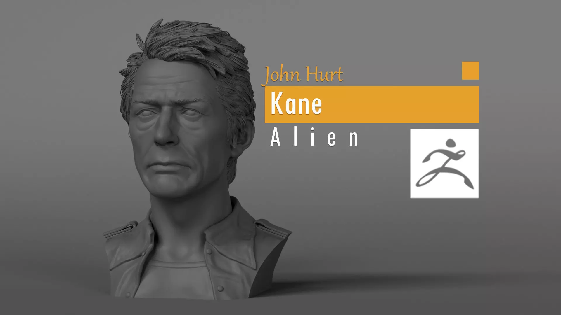 John Hurt - Kane - Alien 3D print model_0