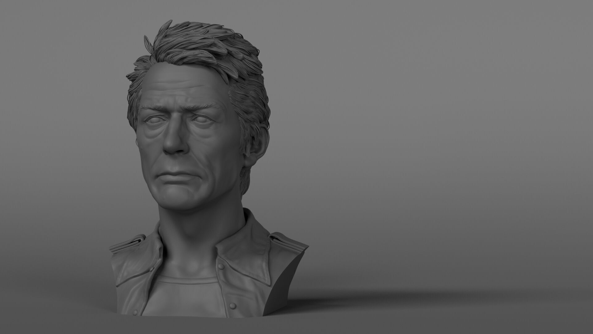 John Hurt - Kane - Alien 3D print model_2