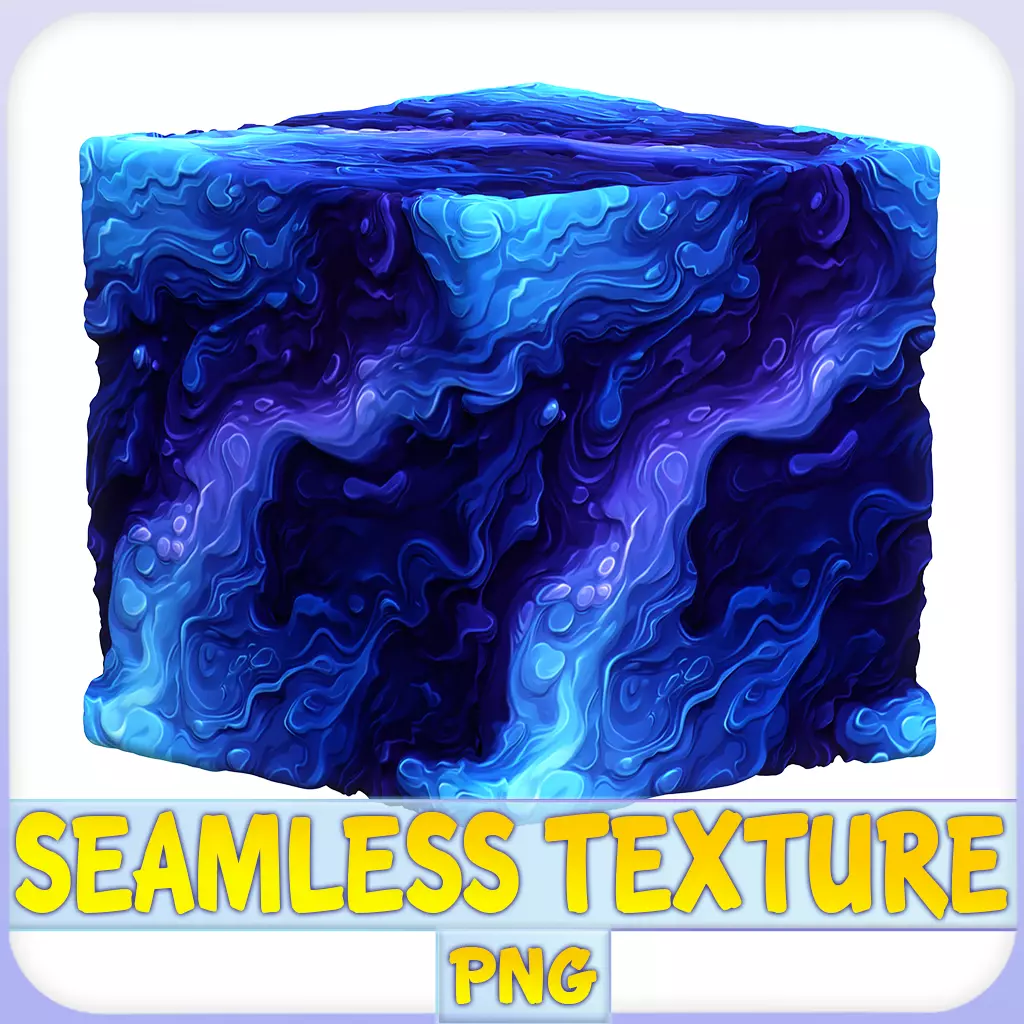  Stylized Water Seamless Texture Texture_0