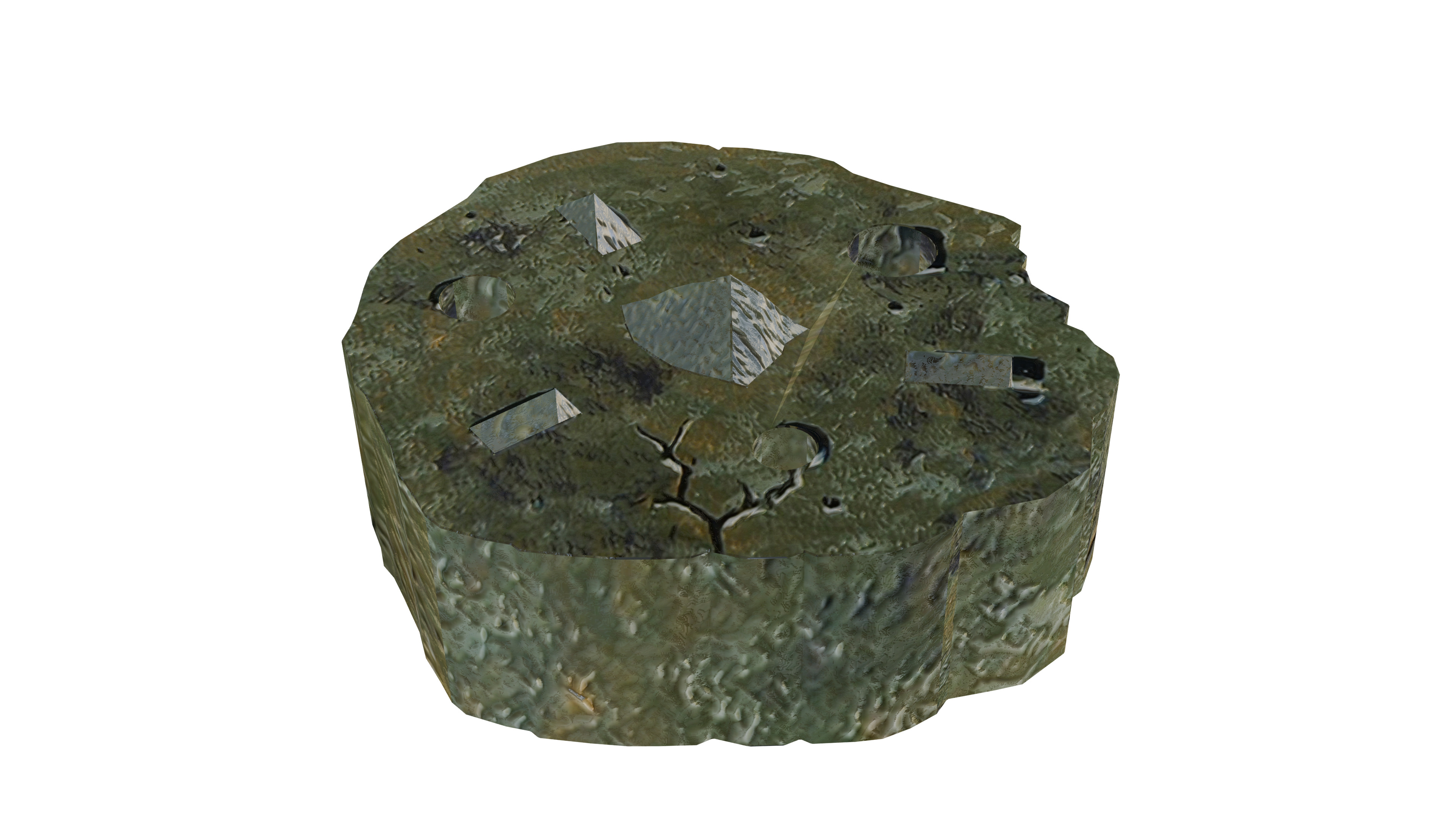 Mr Krabs Lucky Penny Low-poly 3D model_4