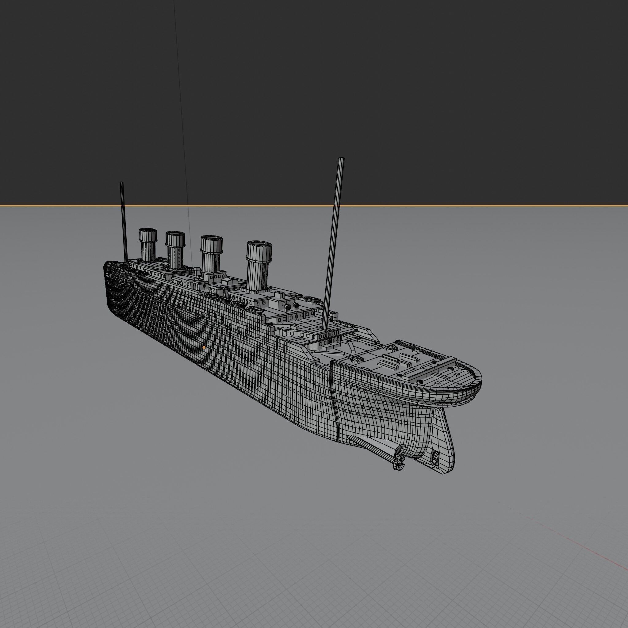 Titanic Ship 3D print model_11