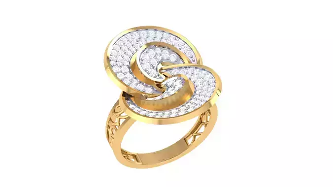 Women Ring  Render 3dm STL OBJ FBX Details