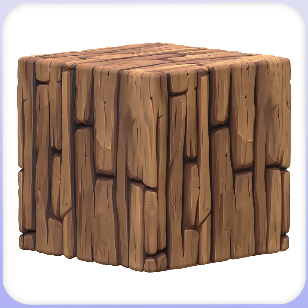 Stylized Wood Seamless Texture Texture_2