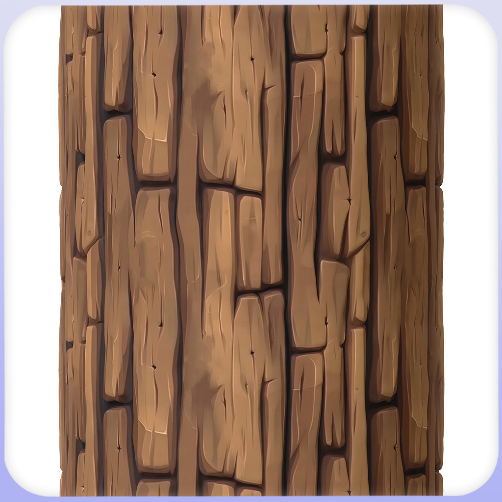 Stylized Wood Seamless Texture Texture_3