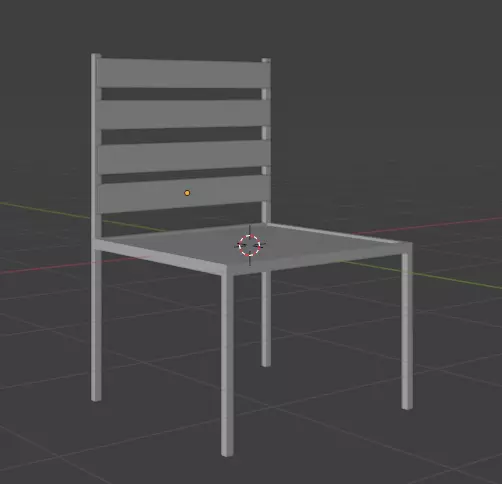 simple chair Free 3D print model