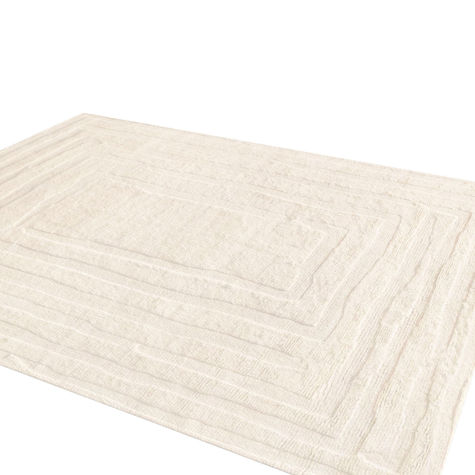 Kiri Wool rug 3D model_3