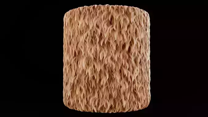 Seamless PBR Fur Material Textures  Texture