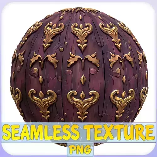  Stylized Wood Seamless Texture