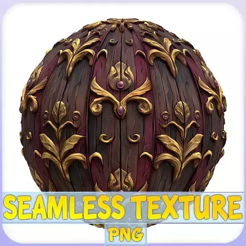 Stylized Wood Seamless Texture