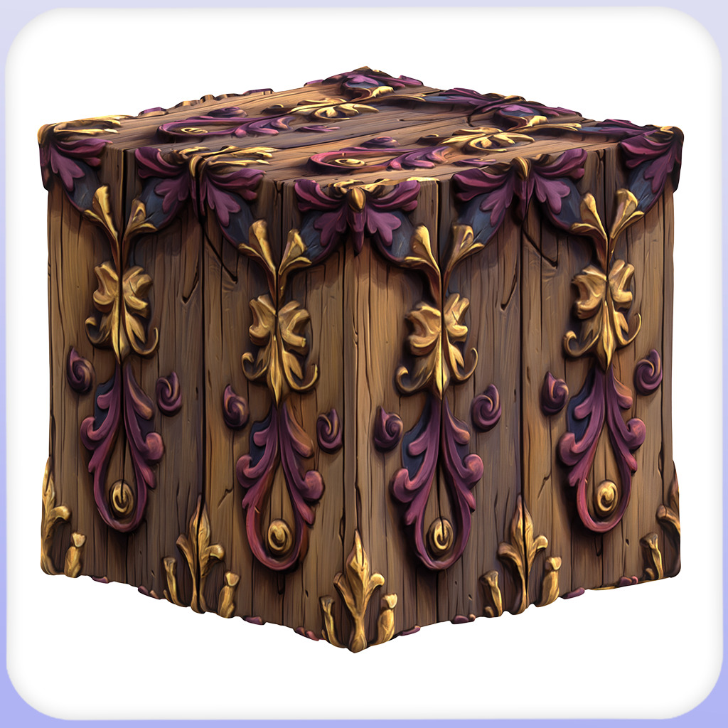 Stylized Wood Seamless Texture Texture_5