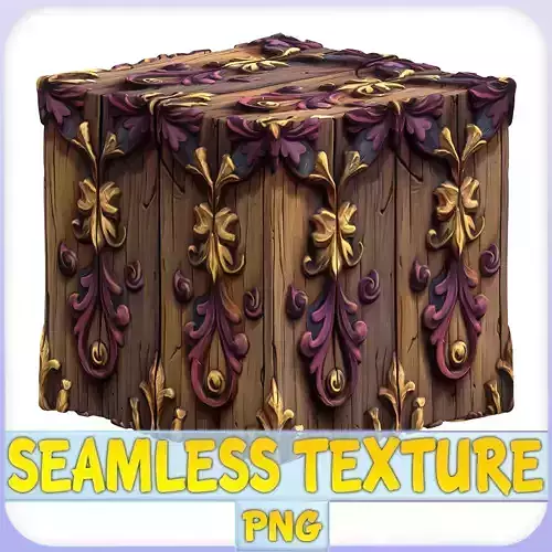 Stylized Wood Seamless Texture