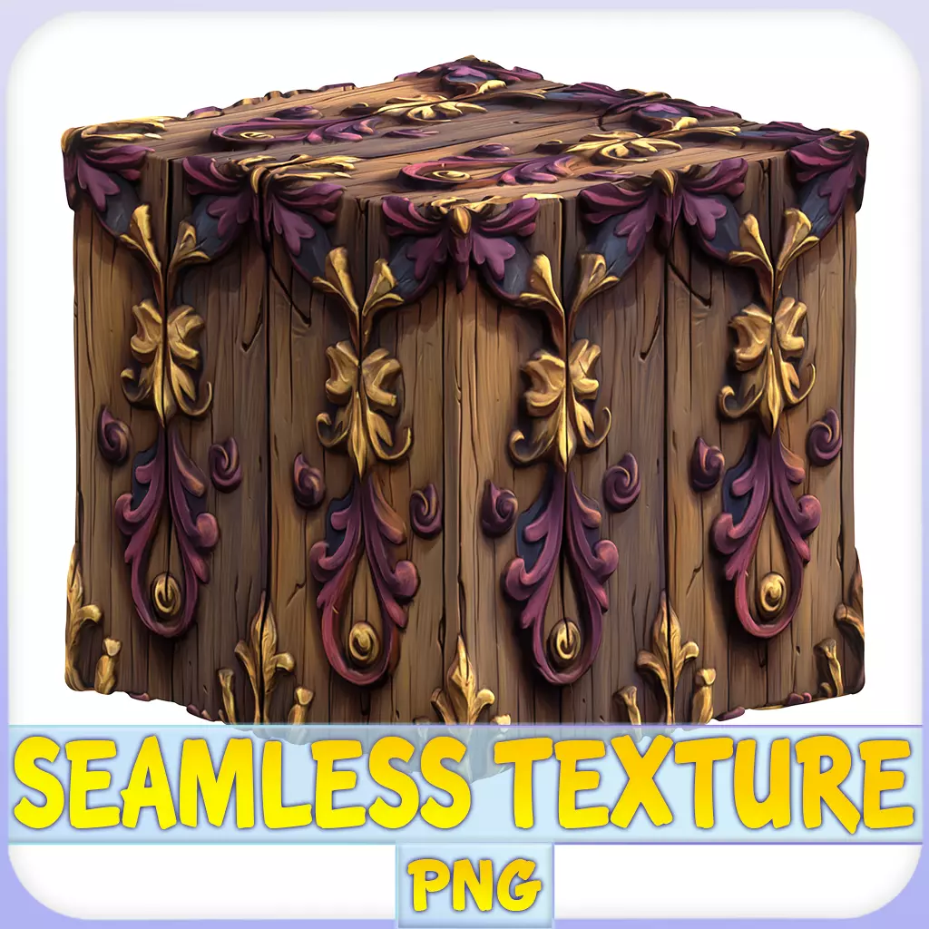 Stylized Wood Seamless Texture Texture_0