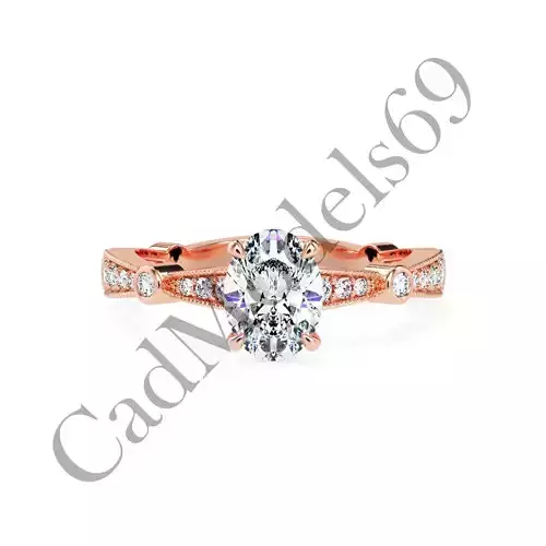 Engagement Ring36 3DM Model with 28 IMAGES and 7 VIDEOS 3D print model
