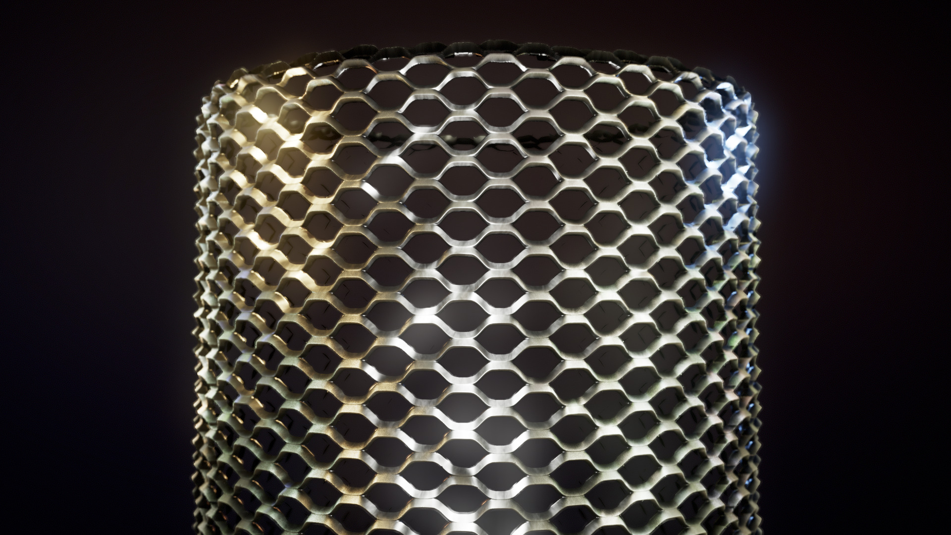 Seamless Aluminum Wire Substance Material Textures Texture_1