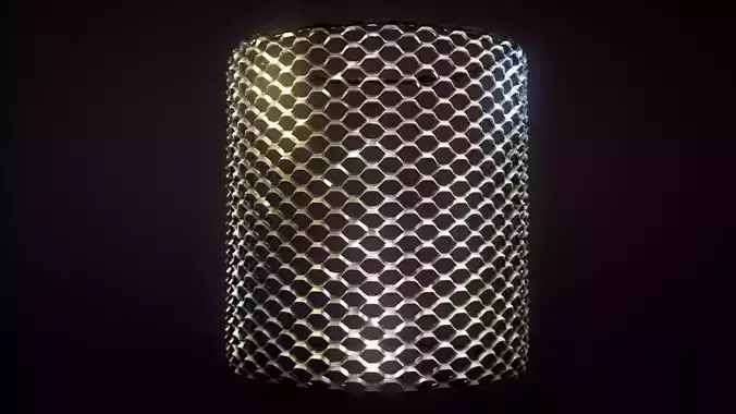 Seamless Aluminum Wire Substance Material Textures Texture