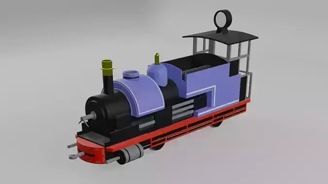 TOY TRAIN LOCOMOTIVE PRINTABLE