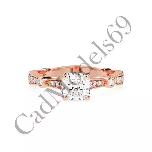 Engagement Ring40 3DM Model with 28 IMAGES and 7 VIDEOS 3D print model