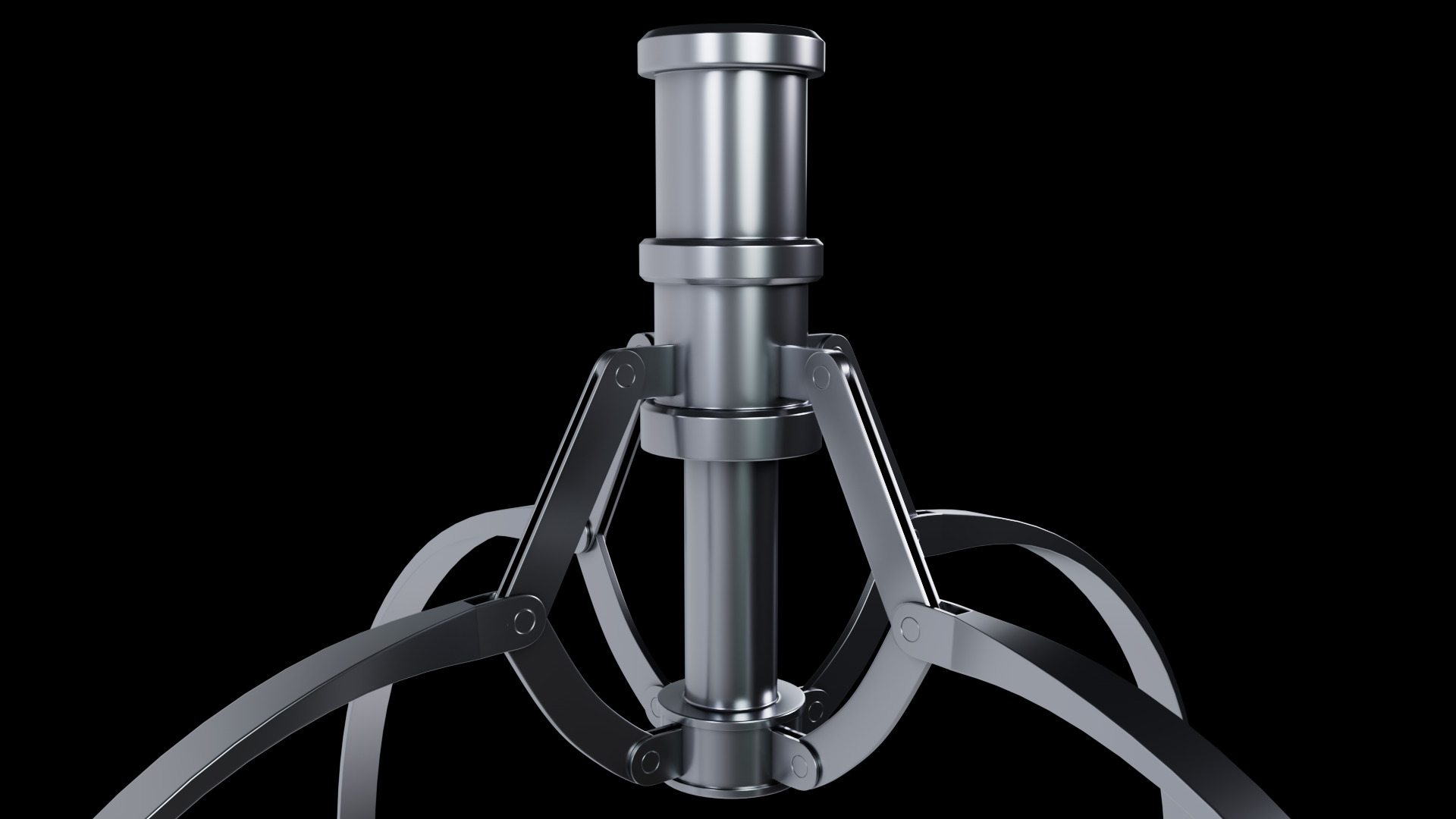 Metal Claw 8 with RIG 3D model_6