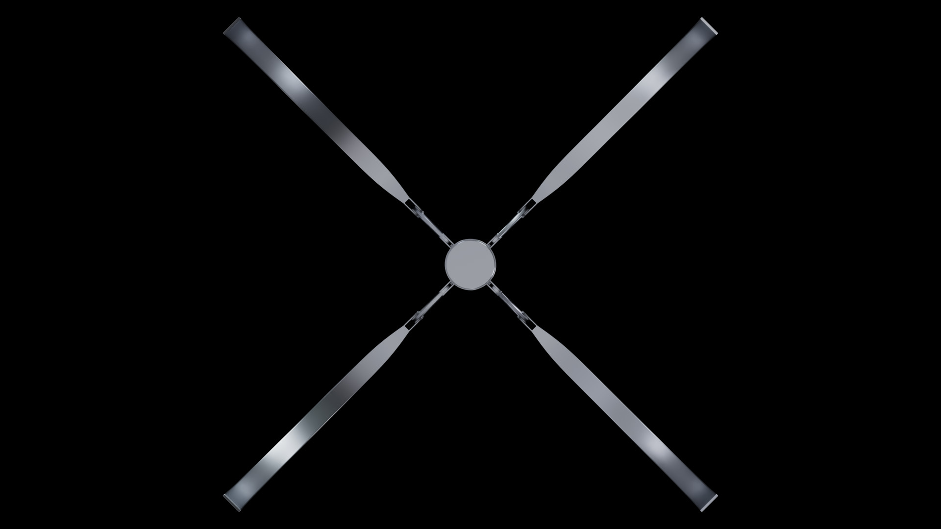Metal Claw 8 with RIG 3D model_8