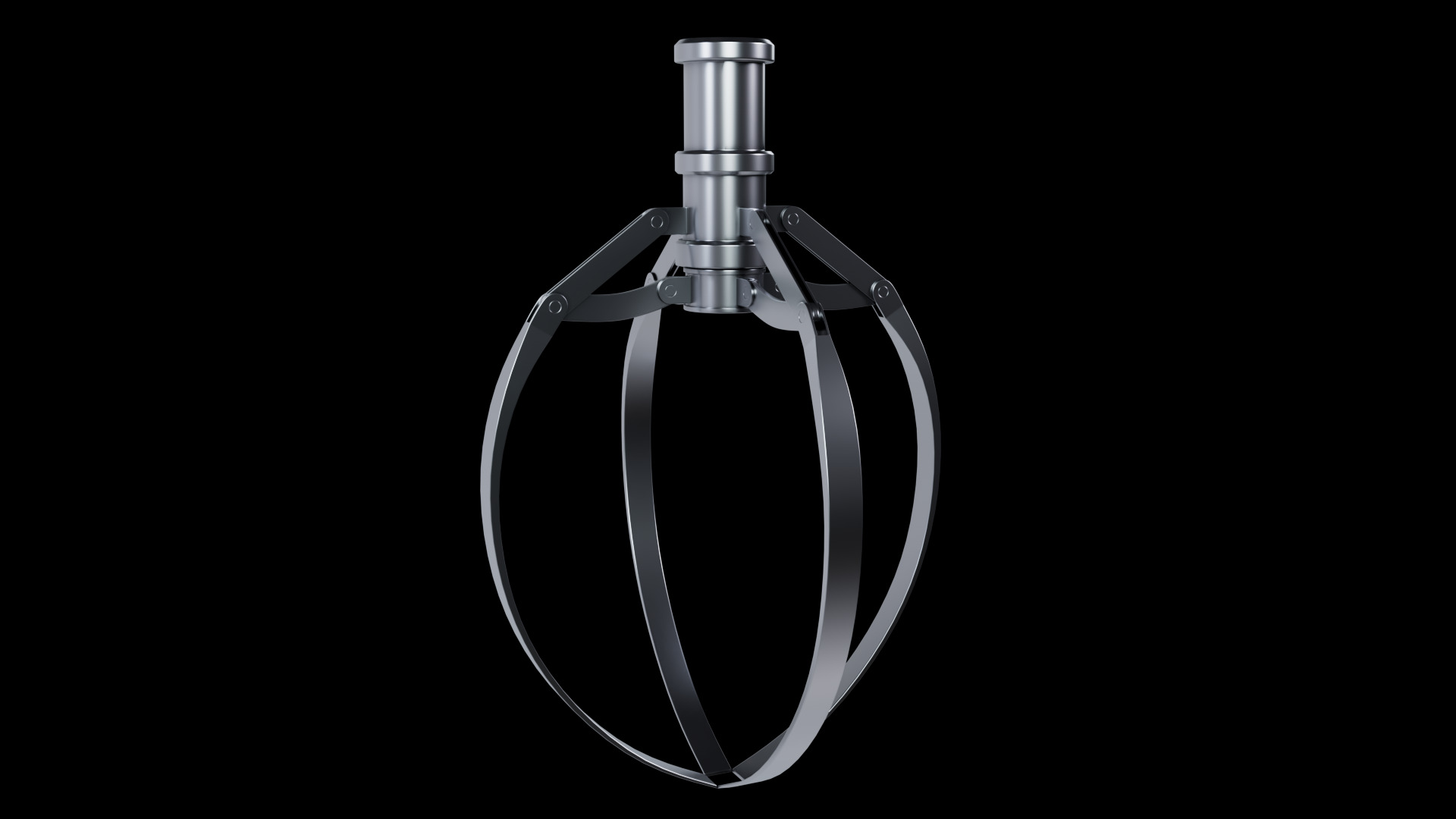 Metal Claw 8 with RIG 3D model_5