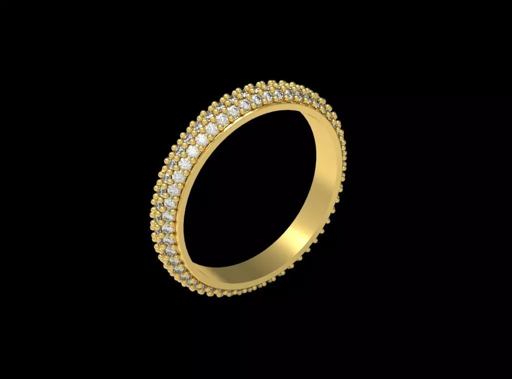 Diamond Ring 020 3D print model