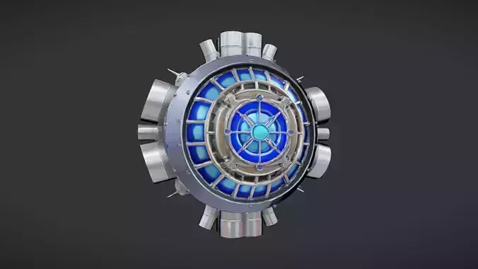 futuristic energy core