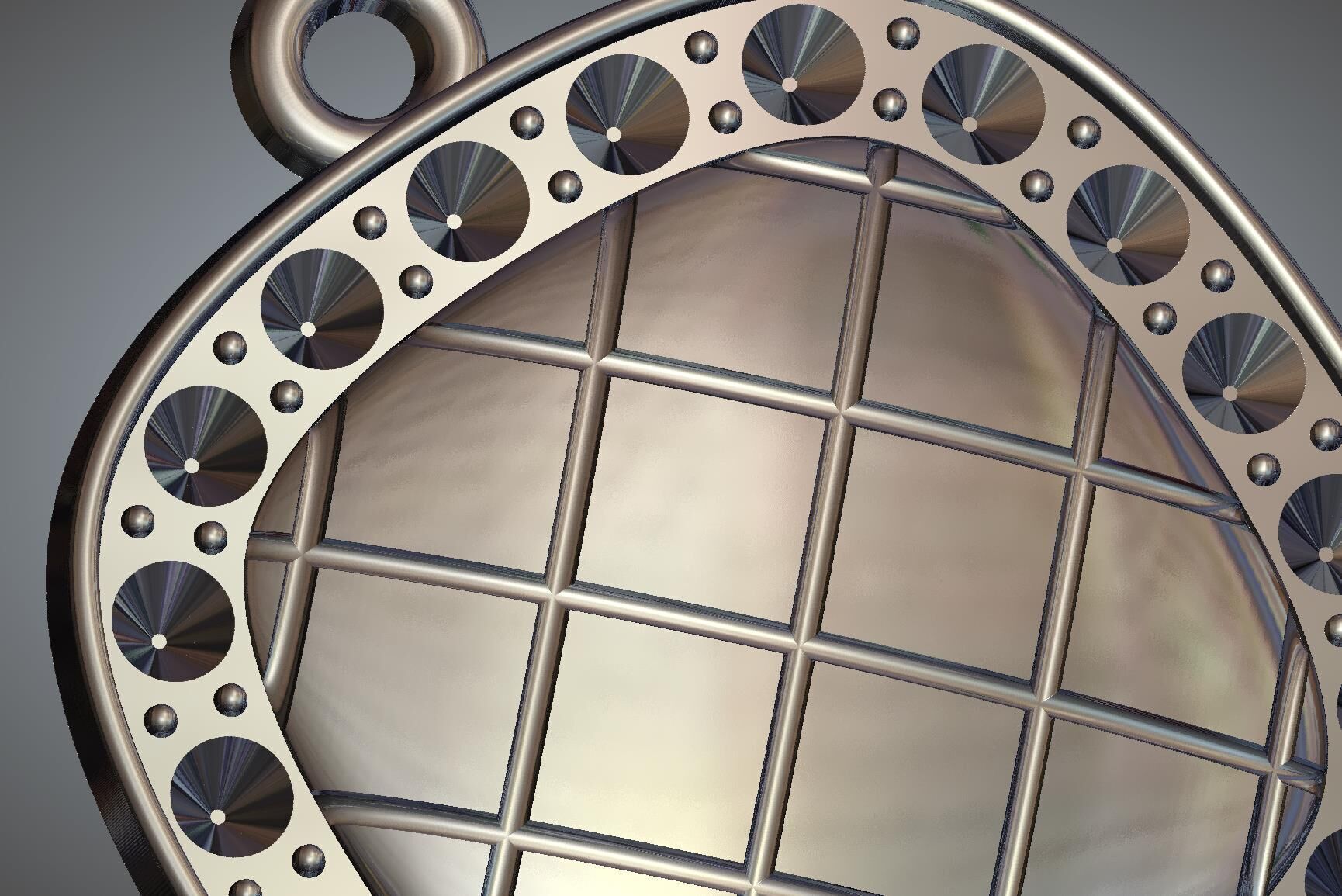 KEYCHAIN PENDANT 3D print model_3