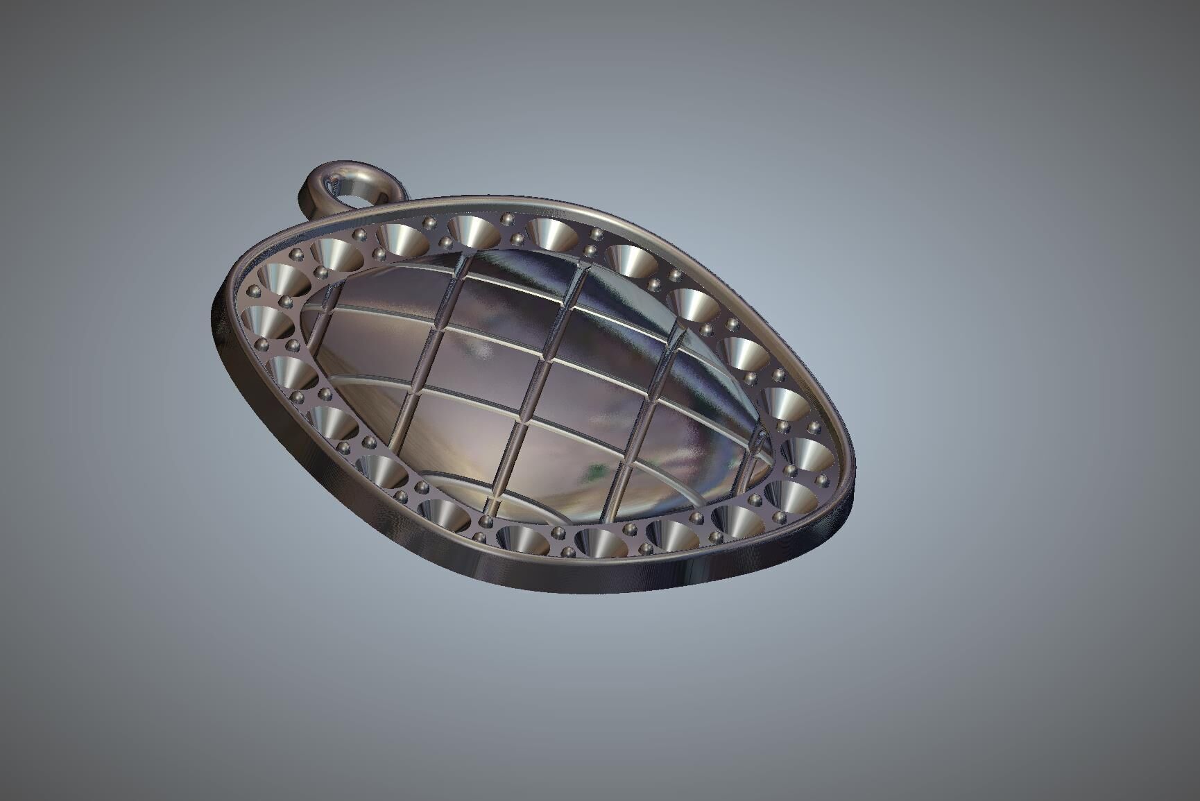 KEYCHAIN PENDANT 3D print model_2