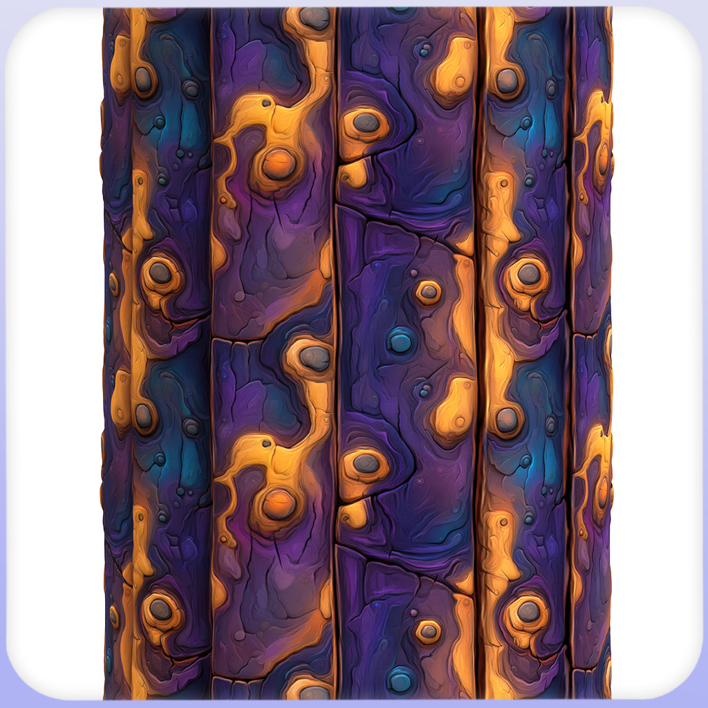 Stylized Wood Seamless Texture Texture_2