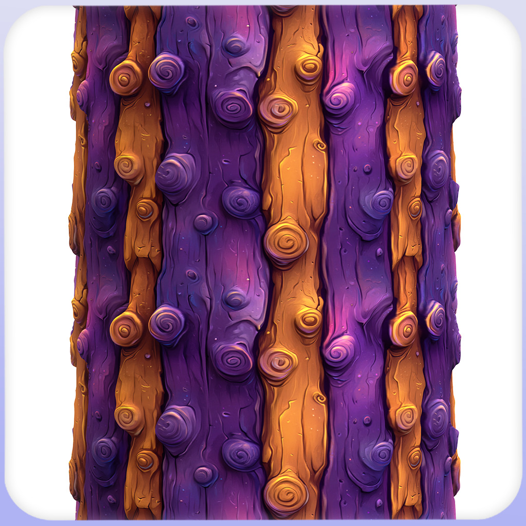 Stylized Wood Seamless Texture Texture_2