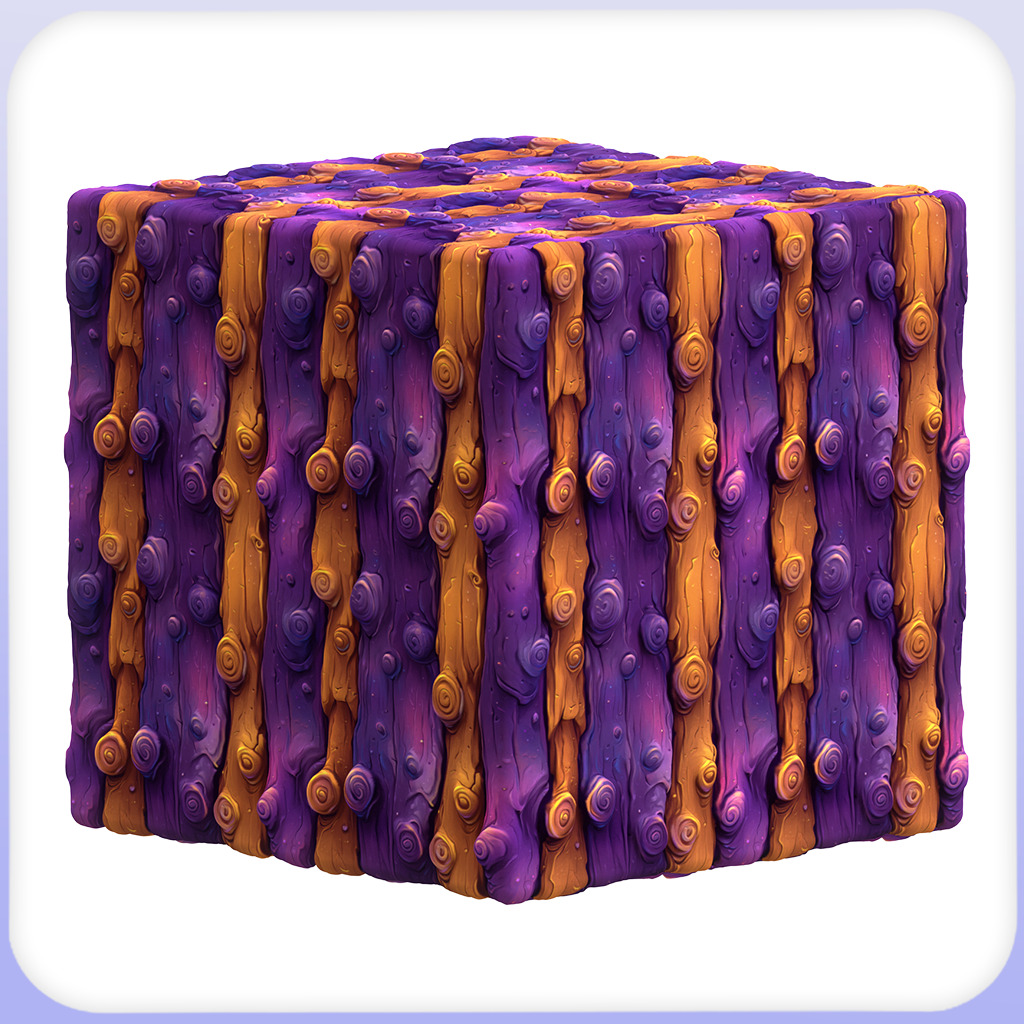 Stylized Wood Seamless Texture Texture_5