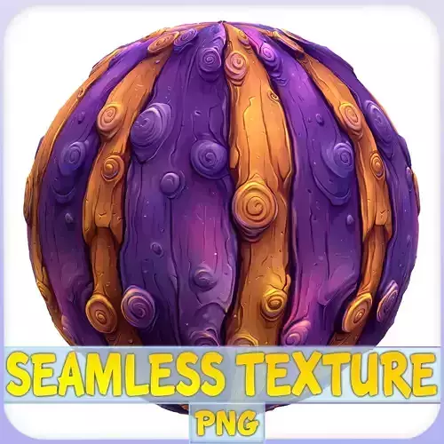 Stylized Wood Seamless Texture