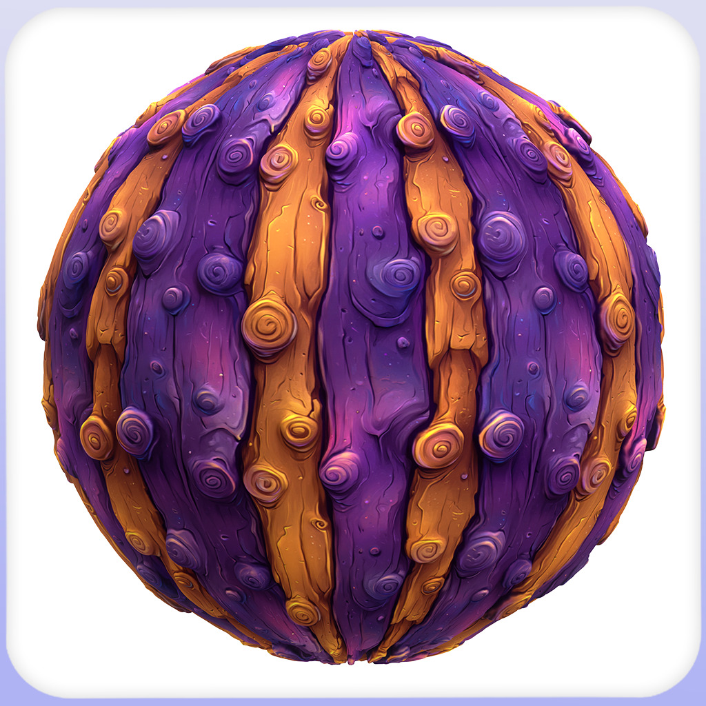 Stylized Wood Seamless Texture Texture_4