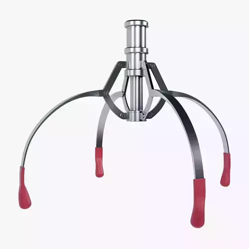 Metal Claw 9 with RIG 3D model Metal Claw 9 with RIG 3D model