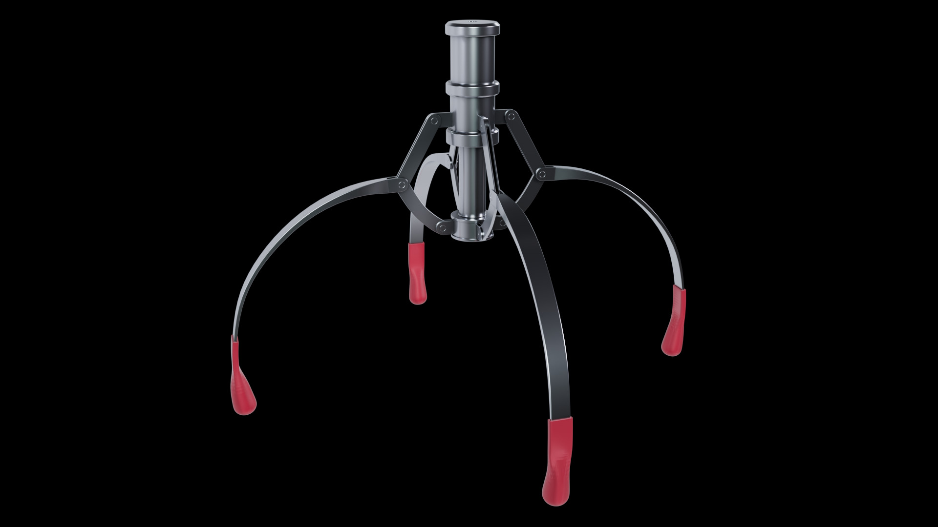 Metal Claw 9 with RIG 3D model_4