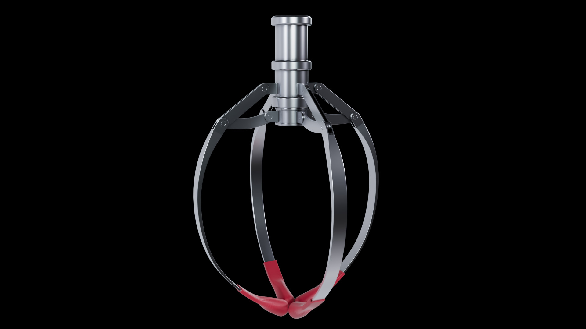 Metal Claw 9 with RIG 3D model_9